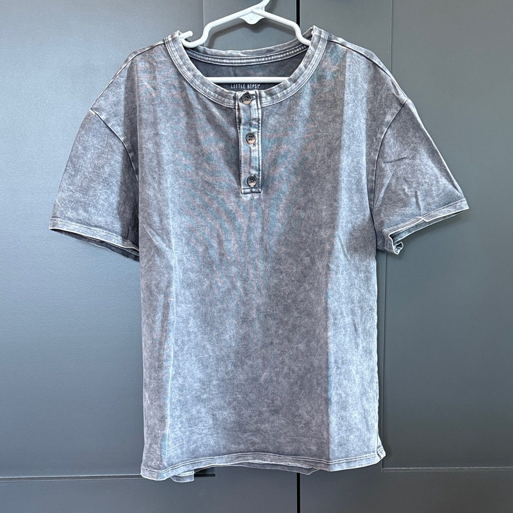 Little Bipsy Boys Mineral Wash Tshirt